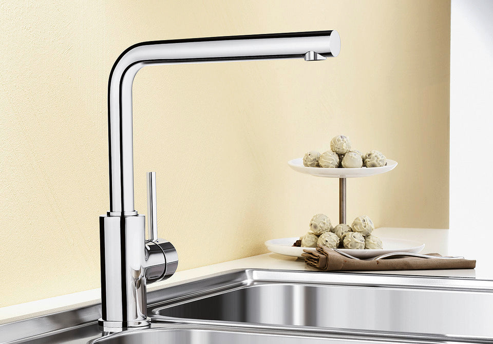 Blanco Mila 528154 Single Lever Kitchen Tap - Chrome