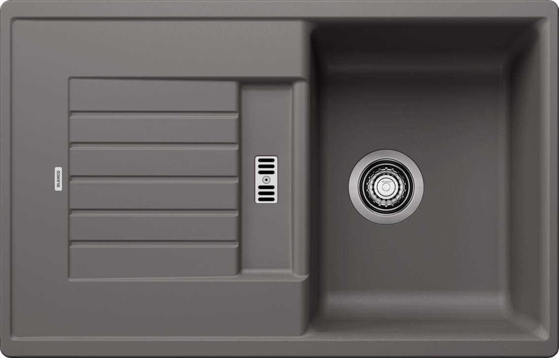 Blanco Zia 45S 527383 Inset Kitchen Sink - Volcano Grey