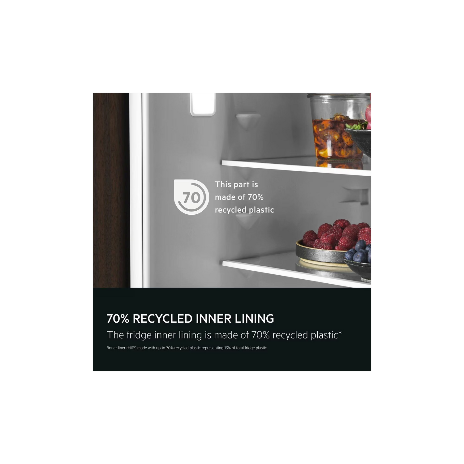 AEG NSK6D181EC 6000 Dynamic Air Integrated In Column Larder Fridge with Fixed Hinge Door - Lux Appliances