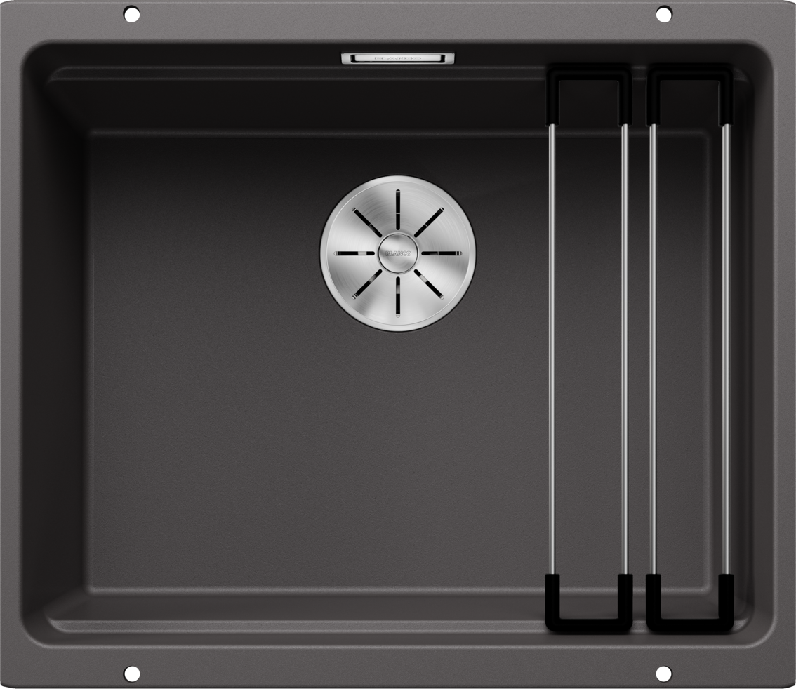 Blanco Etagon 522228 500U 1 Bowl Silgranit Undermount Sink - Rock Grey