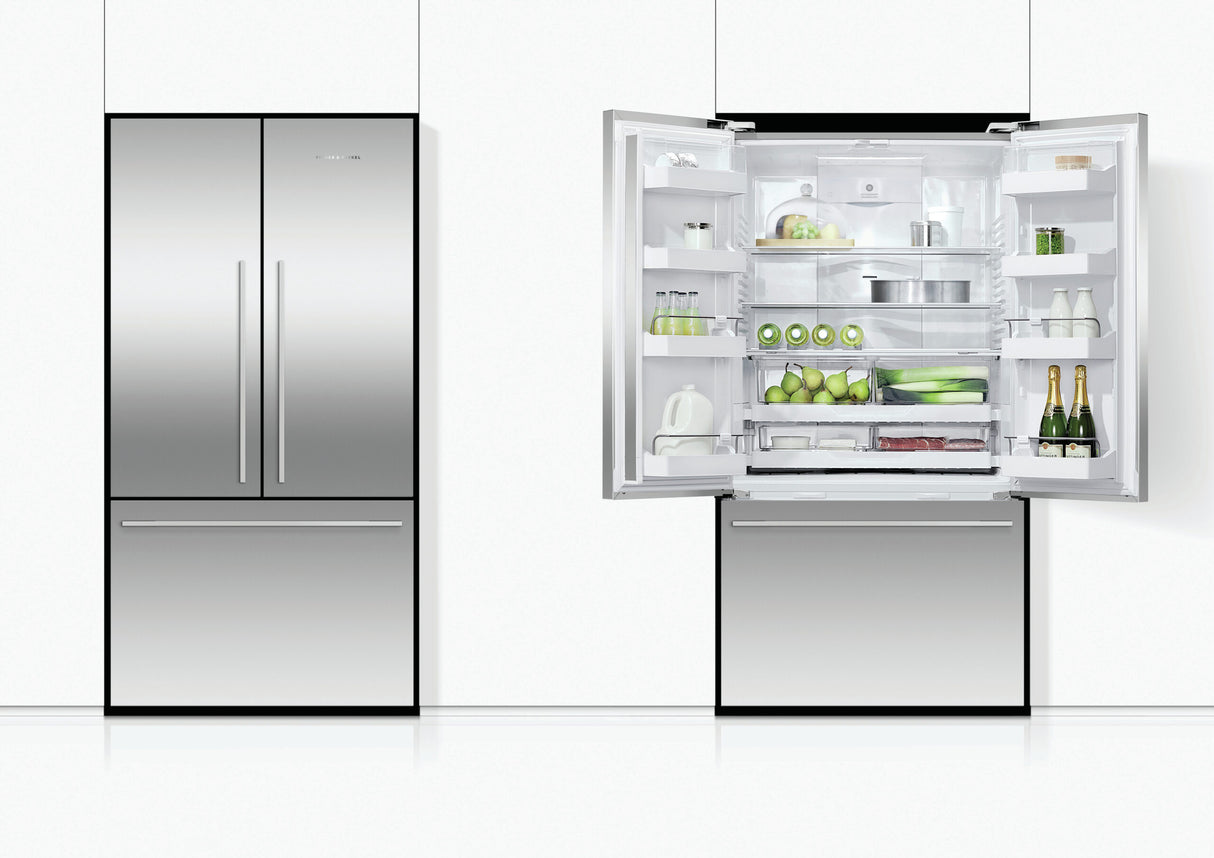 Fisher & Paykel Series 7 Contemporary RF610ADX6 Wifi Connected Frost Free American Fridge Freezer - Stainless Steel - E Rated