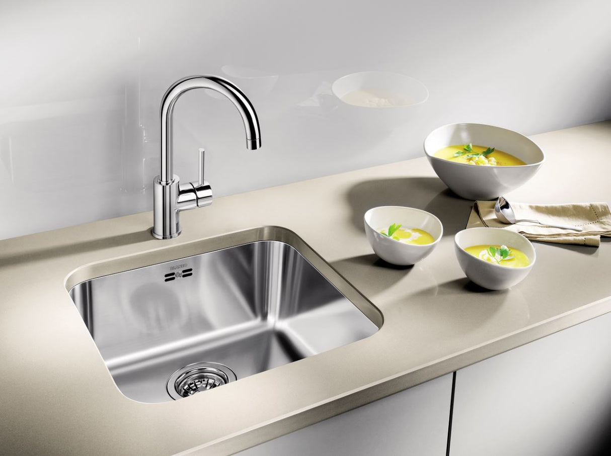 Blanco Supra 400-U 452613 Undermount Kitchen Sink - Stainless Steel