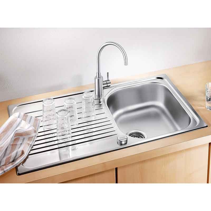 Blanco Tipo 45 S 456452 Inset Kitchen Sink - Stainless Steel
