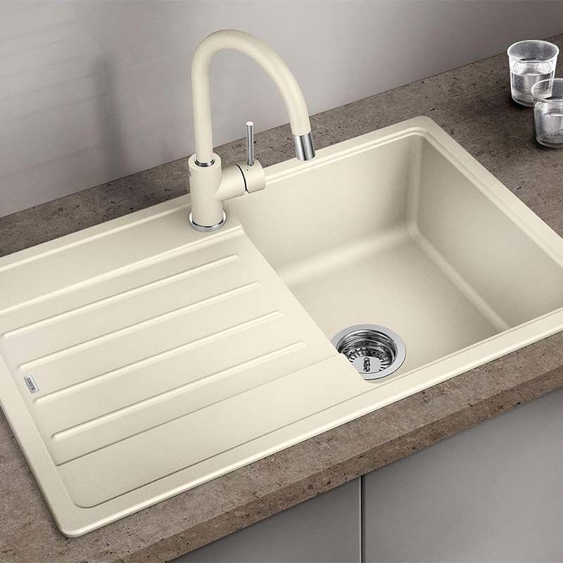 Blanco LEGRA 45 S 527085 1 Bowl Silgranit Inset Kitchen Sink - Soft White