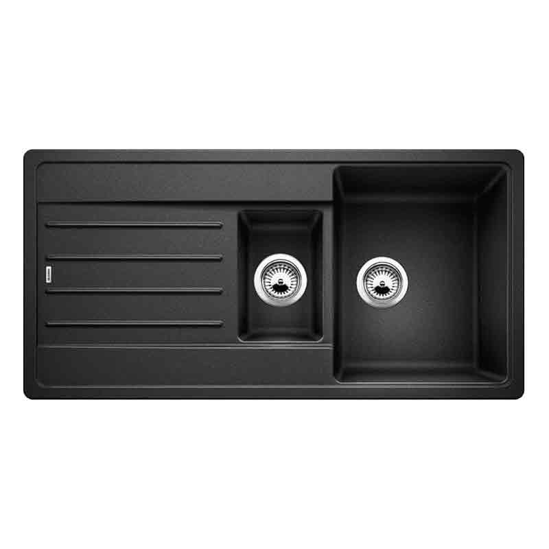 Blanco LEGRA 6 S 522207 2 Bowl Inset Kitchen Sink Silgranit - Anthracite