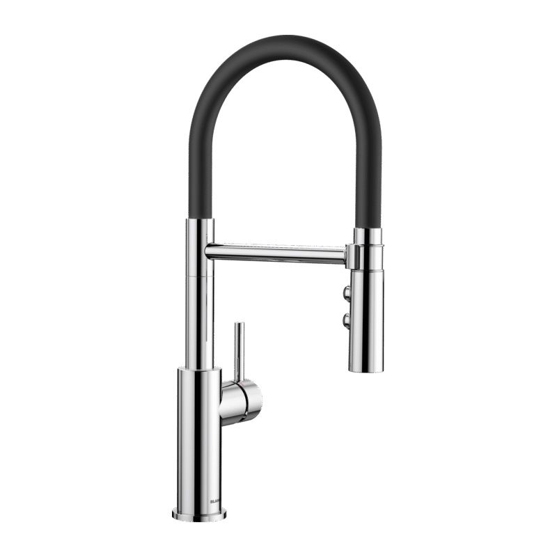 Blanco CATRIS-S Flexo 525791 Pull Out Kitchen Tap with Rubber Hose - Chrome