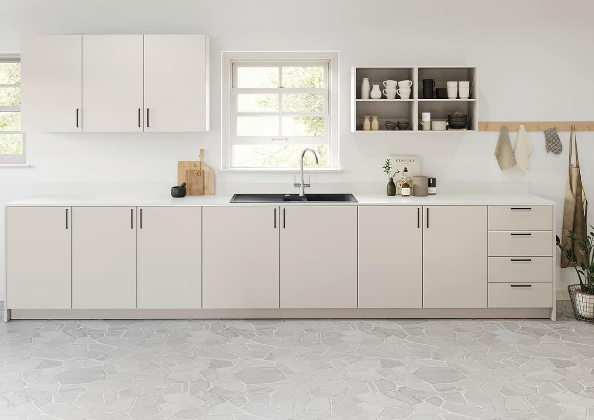 Blanco Max II 526678 Twin Lever Monobloc Mixer tap - PVD Steel