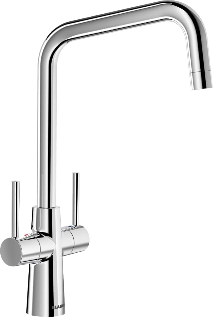 Blanco Jax 526681 Twin Lever Monoblock Mixer Tap - Chrome