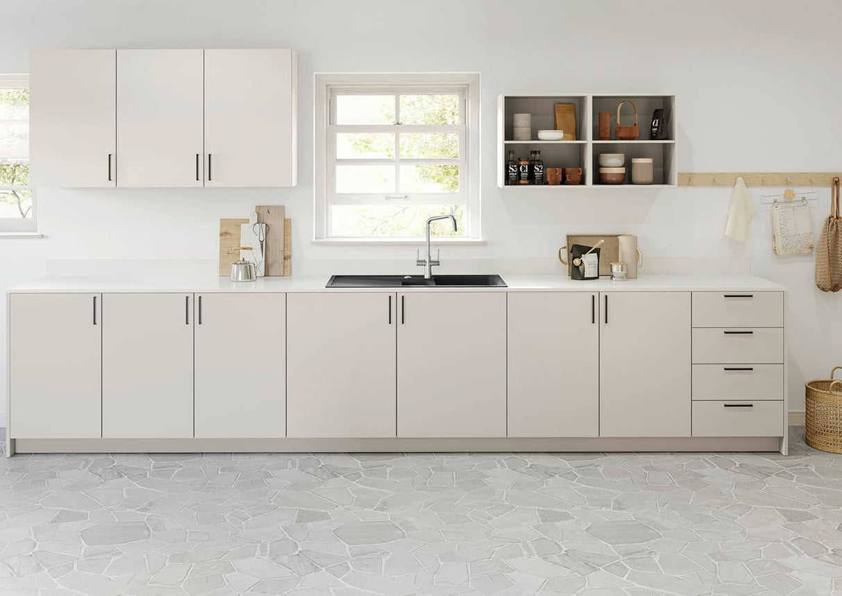 Blanco Jax 526681 Twin Lever Monoblock Mixer Tap - Chrome