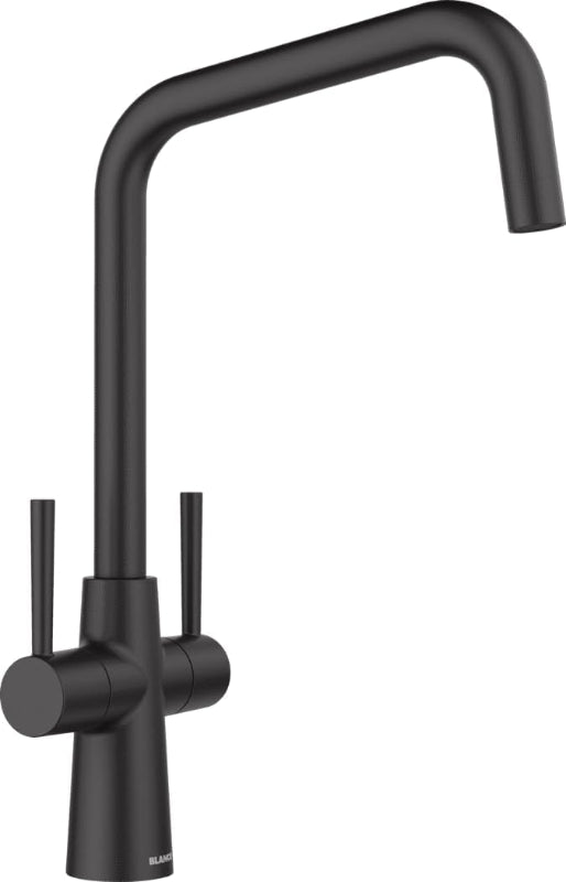 Blanco Jax 527527 Twin Lever Monoblock Mixer Tap - Matte Black