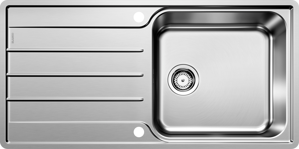 Blanco Lemis XL 6 S-IF - 454730 - Single Bowl Reversible Inset Kitchen Sink - Stainless Steel