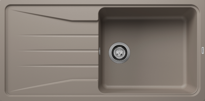 Blanco Sona XL 6s - 519696 Reversible Siligranit 1 Bowl Sink - Tartufo