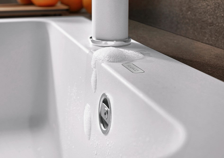 Blanco Naya 6 with Tap Ledge - 519638 - Silgranit 1.0 Bowl Inset Sink - Anthracite