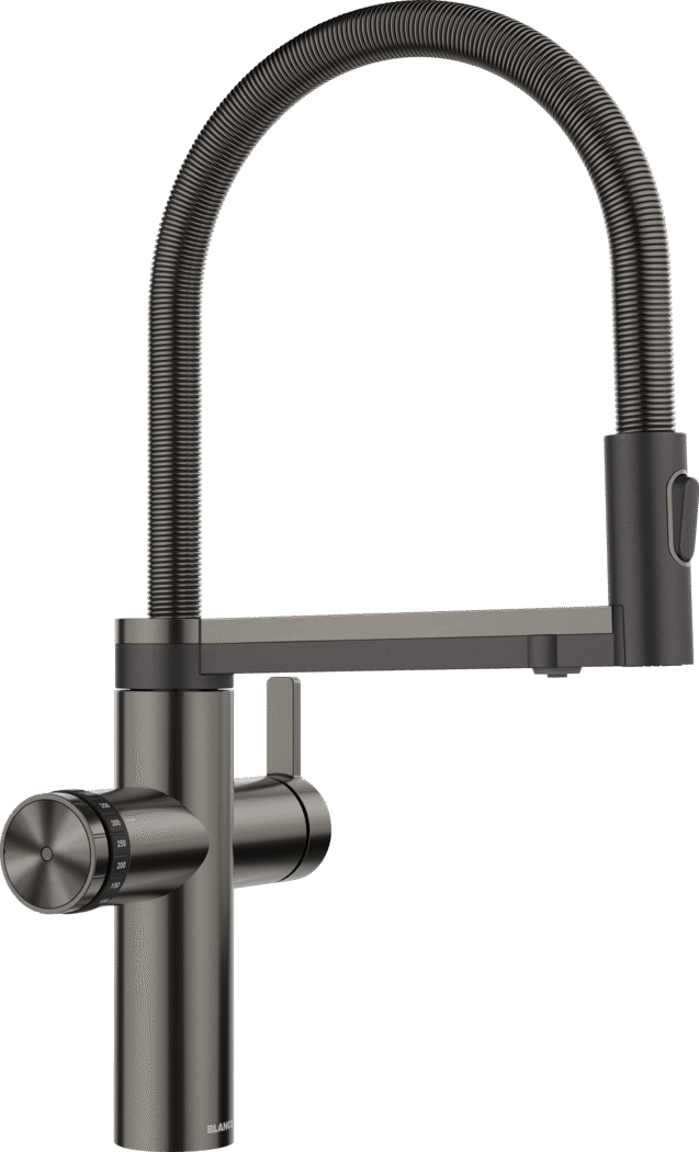 Blanco Choice ICONA - 527659 & 527661 Semi Professional Tap in - Satin Dark Steel