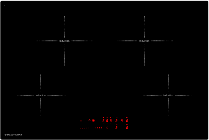 Blaupunkt 5IE84252 Stand-Alone Induction Hob - Black