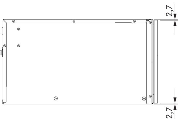 BORA MS290 29cm High Fully Integrated Warming Drawer