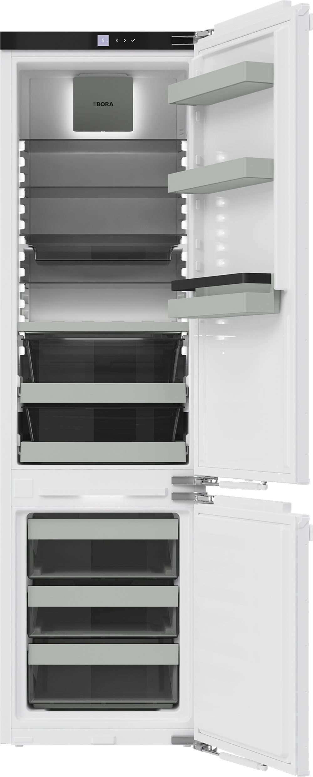 BORA Combi XL C194KG Fully Integrated 70/30 Fridge-Freezer – Fixed Hinge