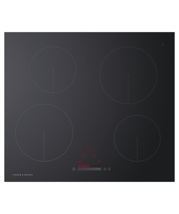Fisher & Paykel CI604CTB1 60cm Series 5 4 Zone Induction Hob - Black