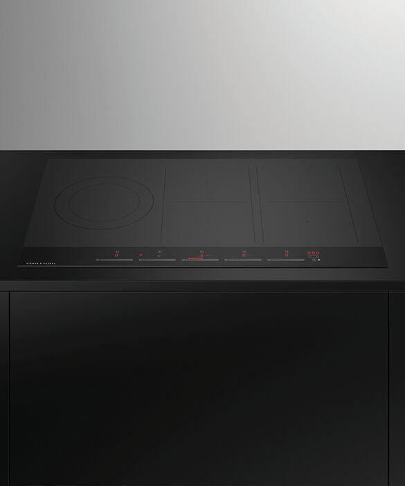 Fisher & Paykel CI905DTB4 90cm Series 7 5 Zone Induction Hob - Black