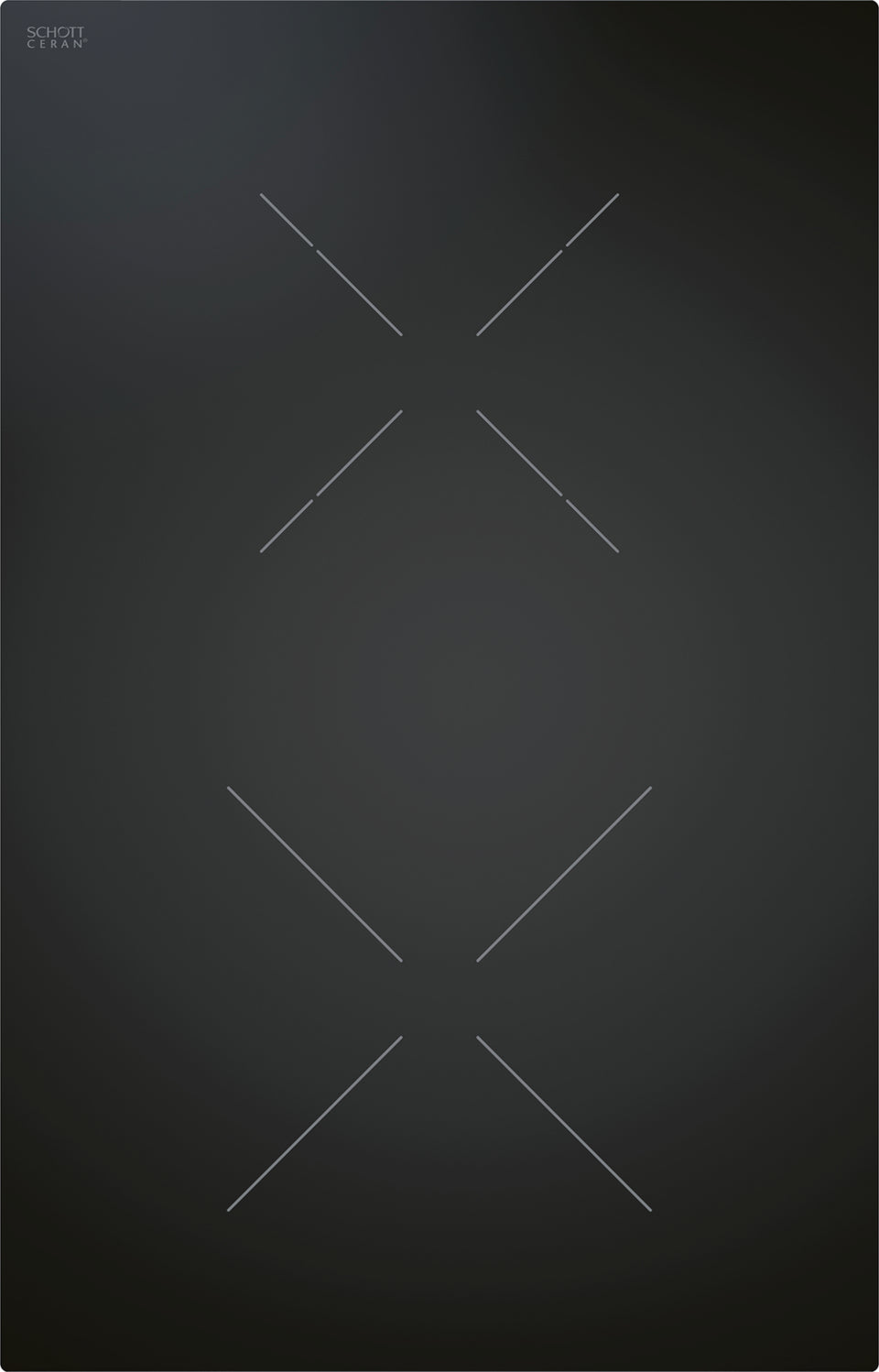 BORA CKCH Classic Hyper cooktop 1-ring/2-ring - Ceramic Domino Hob