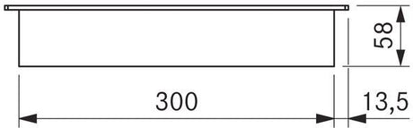 Bora CKI Classic Induction Cooktop 30cm Wide Black Induction Domino Hob