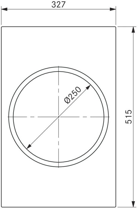 BORA CKIW Classic Induction Wok Cooktop 30cm Wide Black Induction Domino Hob
