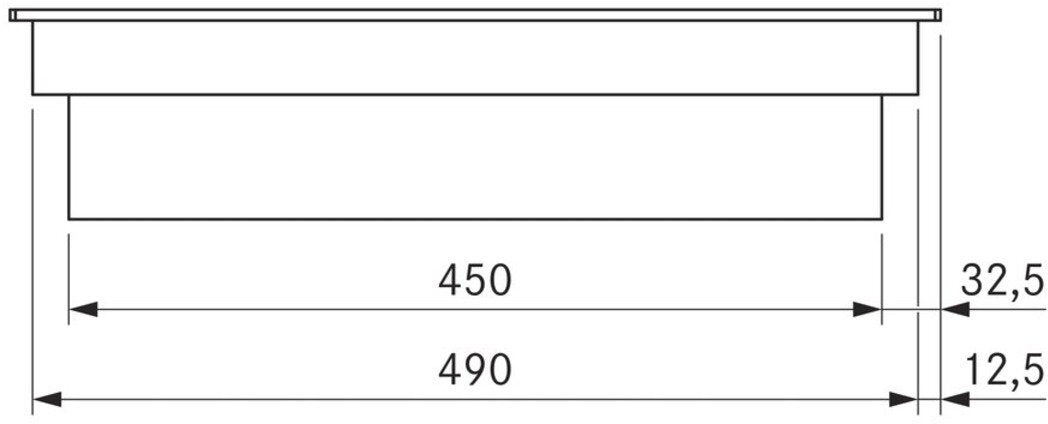 BORA CKIW Classic Induction Wok Cooktop 30cm Wide Black Induction Domino Hob