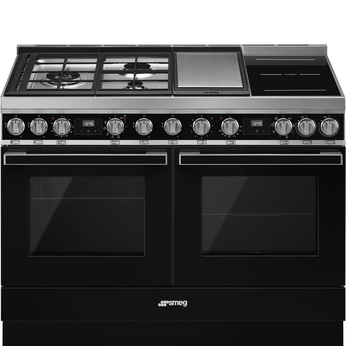 CPF120IGMPBL 120x60 cm Portofino Dual fuel Cooker with Mixed Hob - Lux Appliances