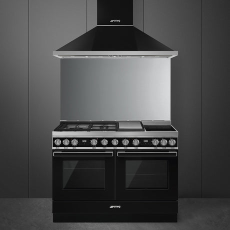 CPF120IGMPBL 120x60 cm Portofino Dual fuel Cooker with Mixed Hob - Lux Appliances