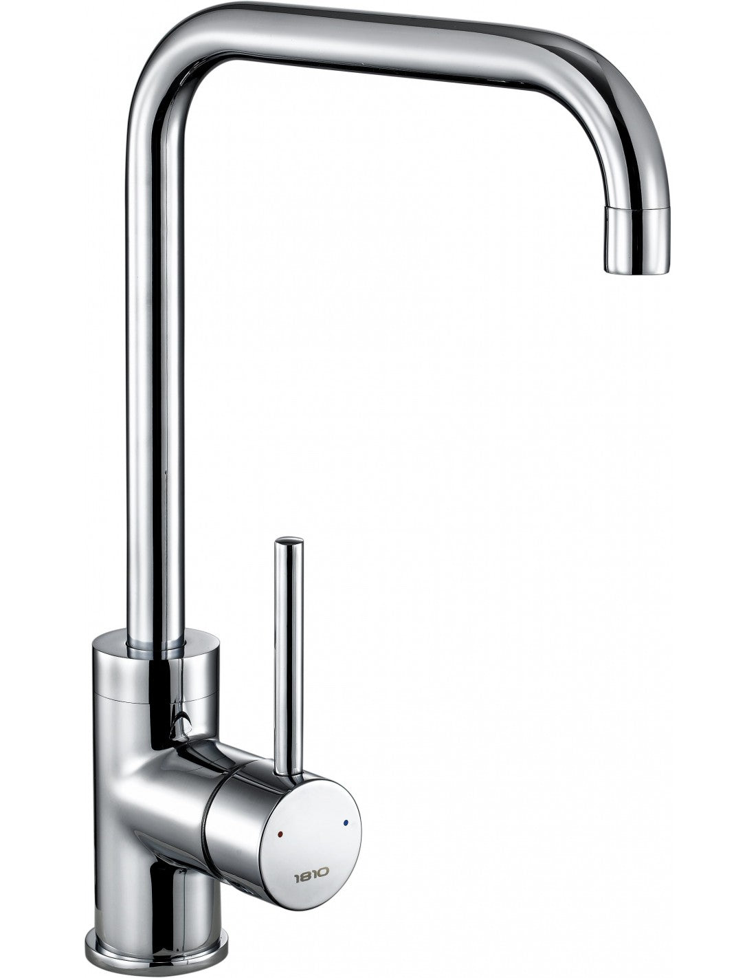 1810 CAS/01/CH Cascata Square Kitchen Tap Single Lever Mixer - Chrome
