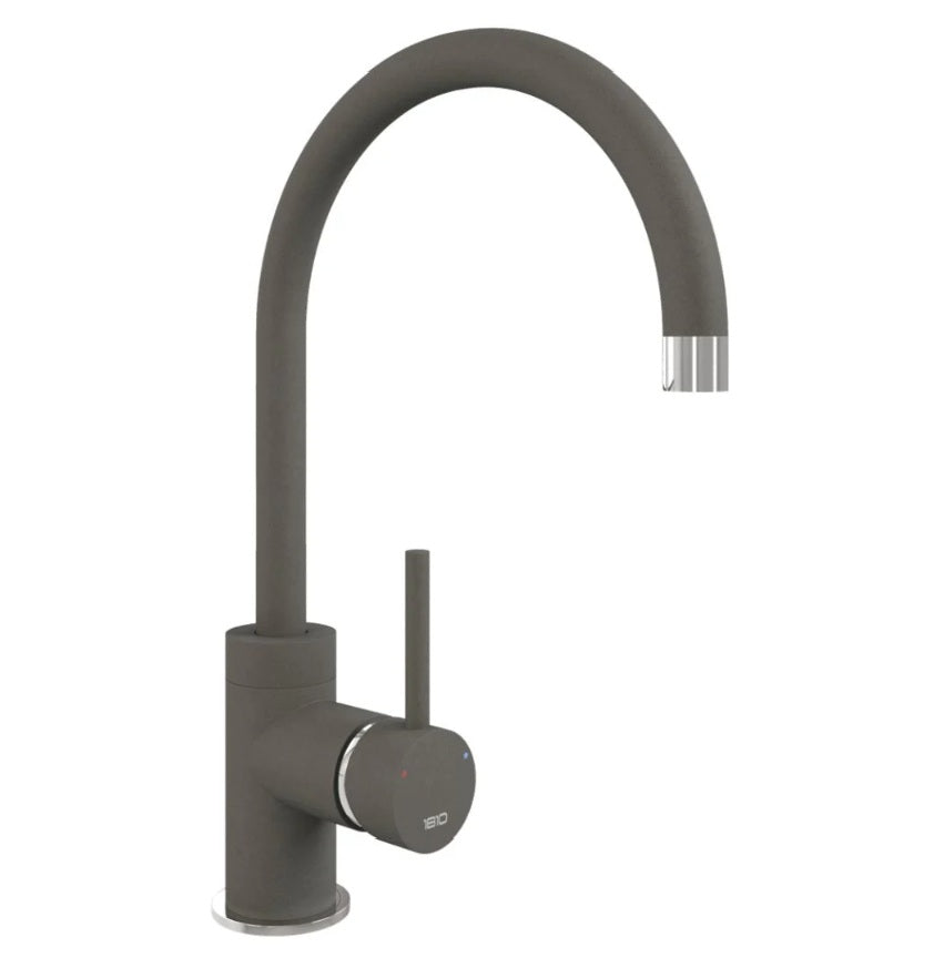 1810 COU/01/CH/S/GAS - Courbe Curved Spout - Dark Grey