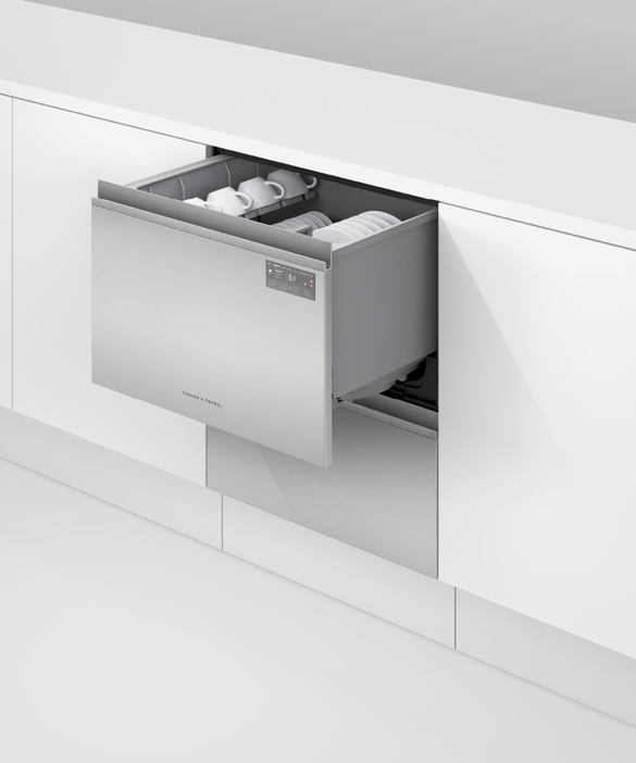 Fisher & Paykel DD60D2HNX9 Series 7 Contemporary Double DishDrawer Dishwasher - Stainless Steel