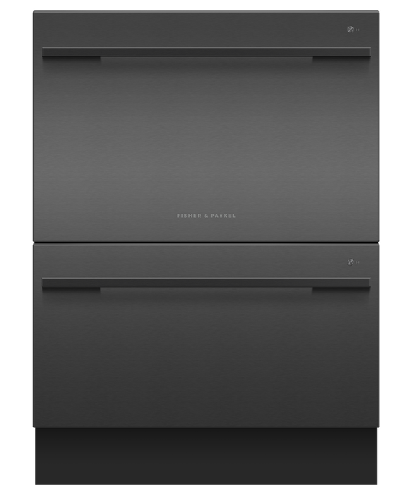 Fisher & Paykel DD60DDFHB9 Series 9 Contemporary Double DishDrawer Dishwasher - Black Stainless Steel