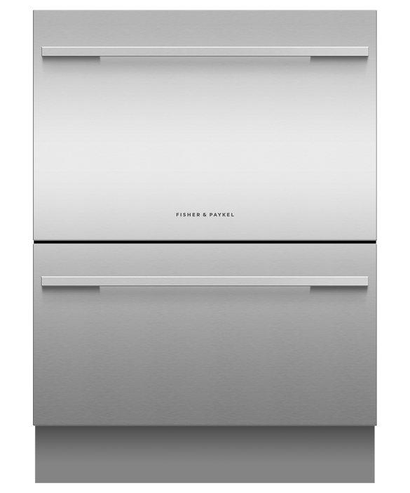Fisher & Paykel DD60DHI9 Series 9 Integrated Double DishDrawer Dishwasher - Panel Ready