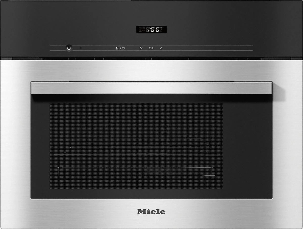 Miele Contourline DG2740 40L Built-In Steam Oven - Clean Steel