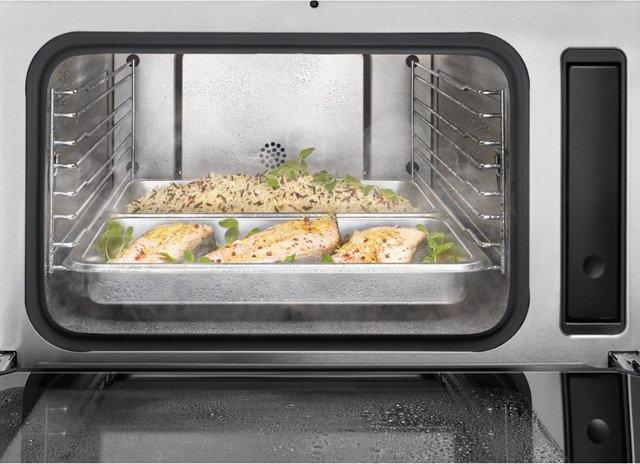 Miele Contourline DG2740 40L Built-In Steam Oven - Clean Steel