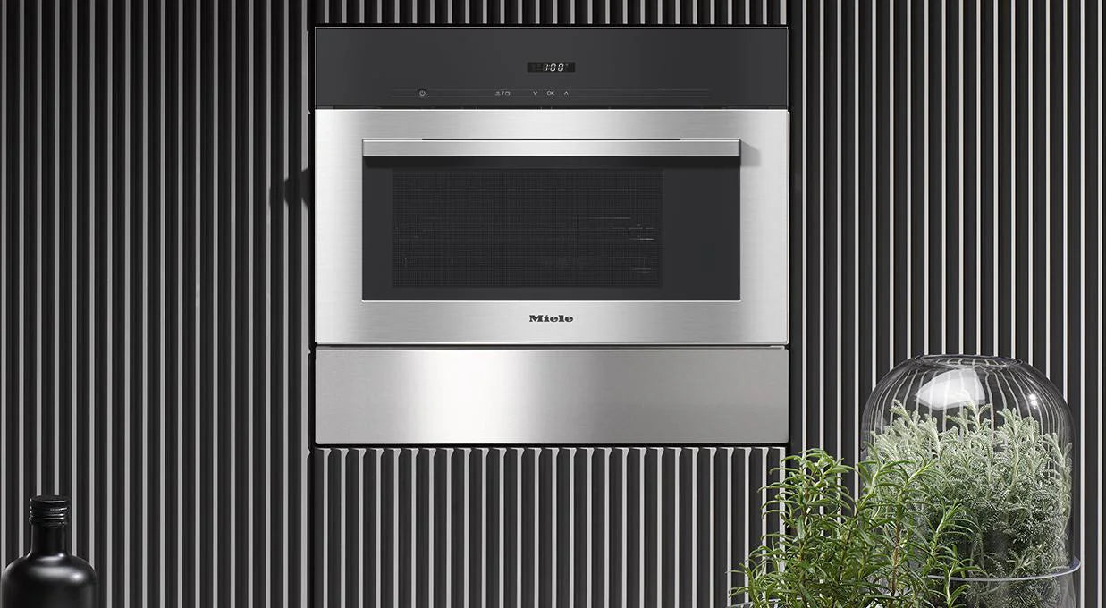 Miele Contourline DG2740 40L Built-In Steam Oven - Clean Steel