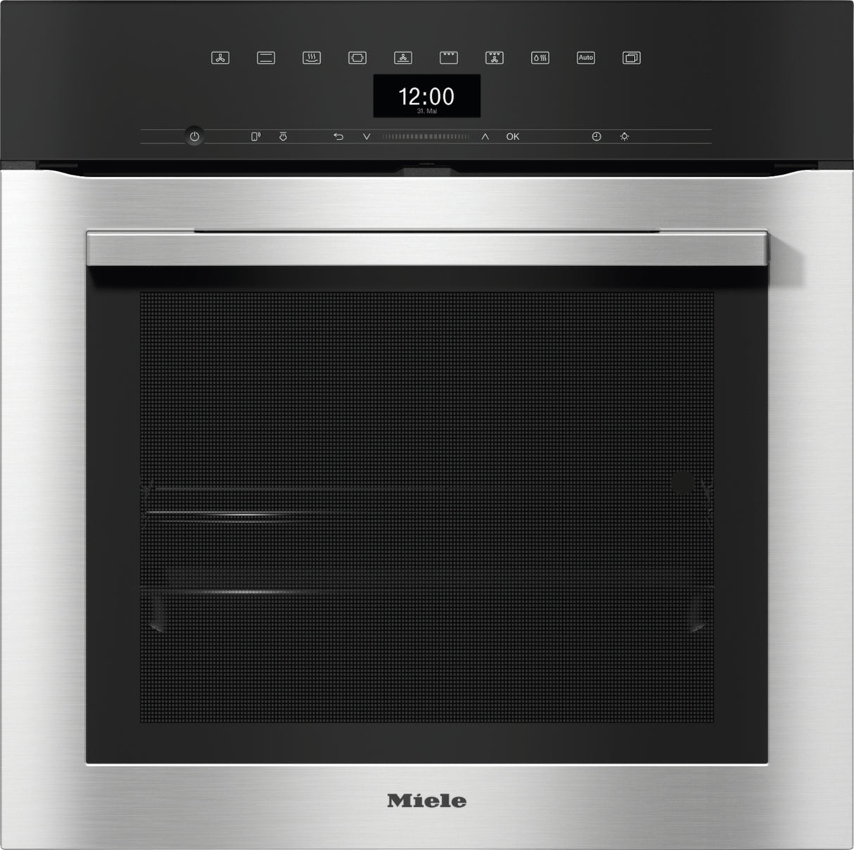 Miele Contourline DGC7350  Built-In Steam Combination Oven - Clean Steel