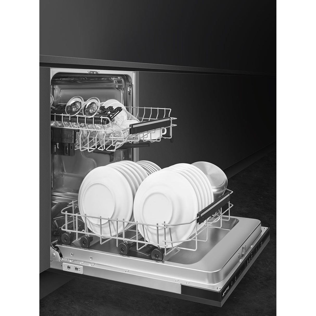 Smeg Universal DI4522 Slimline Fully Integrated Dishwasher - E Rated