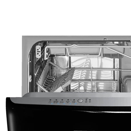 Smeg 50s Style DIFABBL Black Built-In Dishwasher