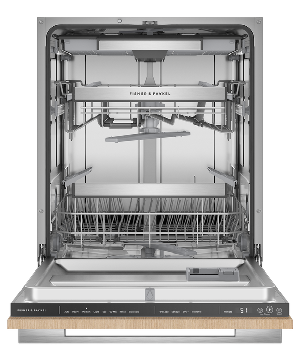 Fisher & Paykel DW60U4HI2 Series 7 Integrated Dishwasher - Panel Ready