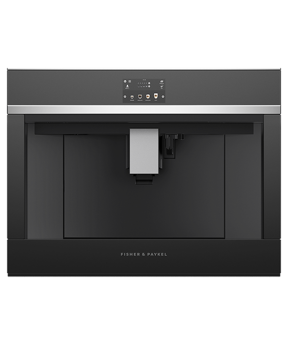 Fisher & Paykel EB60DSX1 60cm Series 9 Contemporary Built-in Coffee Maker - Stainless Steel