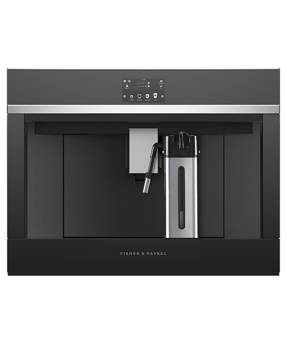 Fisher & Paykel EB60DSX1 60cm Series 9 Contemporary Built-in Coffee Maker - Stainless Steel