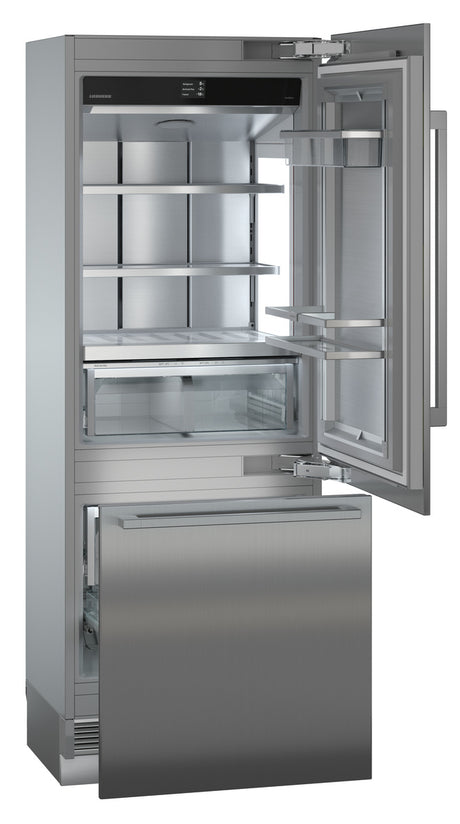 LIEBHERR ECBN 9471 - Integrated Fridge Freezer with BioFresh and NoFrost - Plumbed In Water and Ice Dispensers - Right Hand Hinge