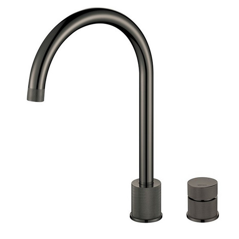 1810 Finire Knurled Two Hole Tap - FIN/05/GM - Gun Metal