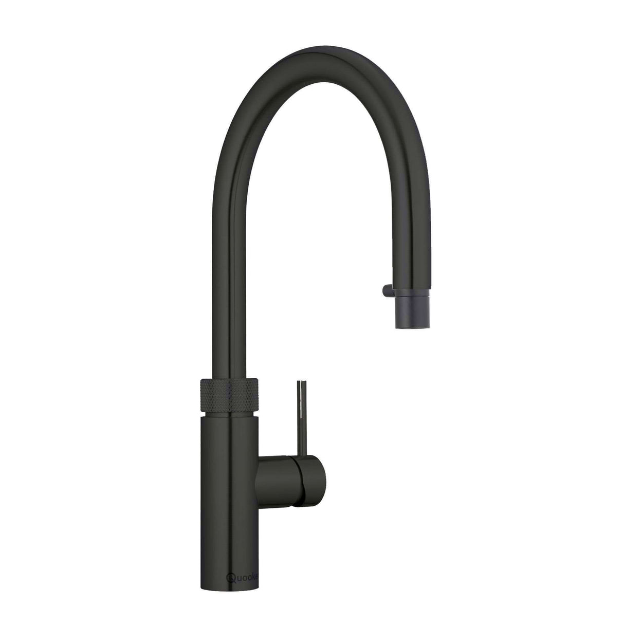 Quooker FXRBLKCOMBI Flex Pull Out Hose Tap with Combi 2.2-EQ B tank Boiling Water Tank - Black