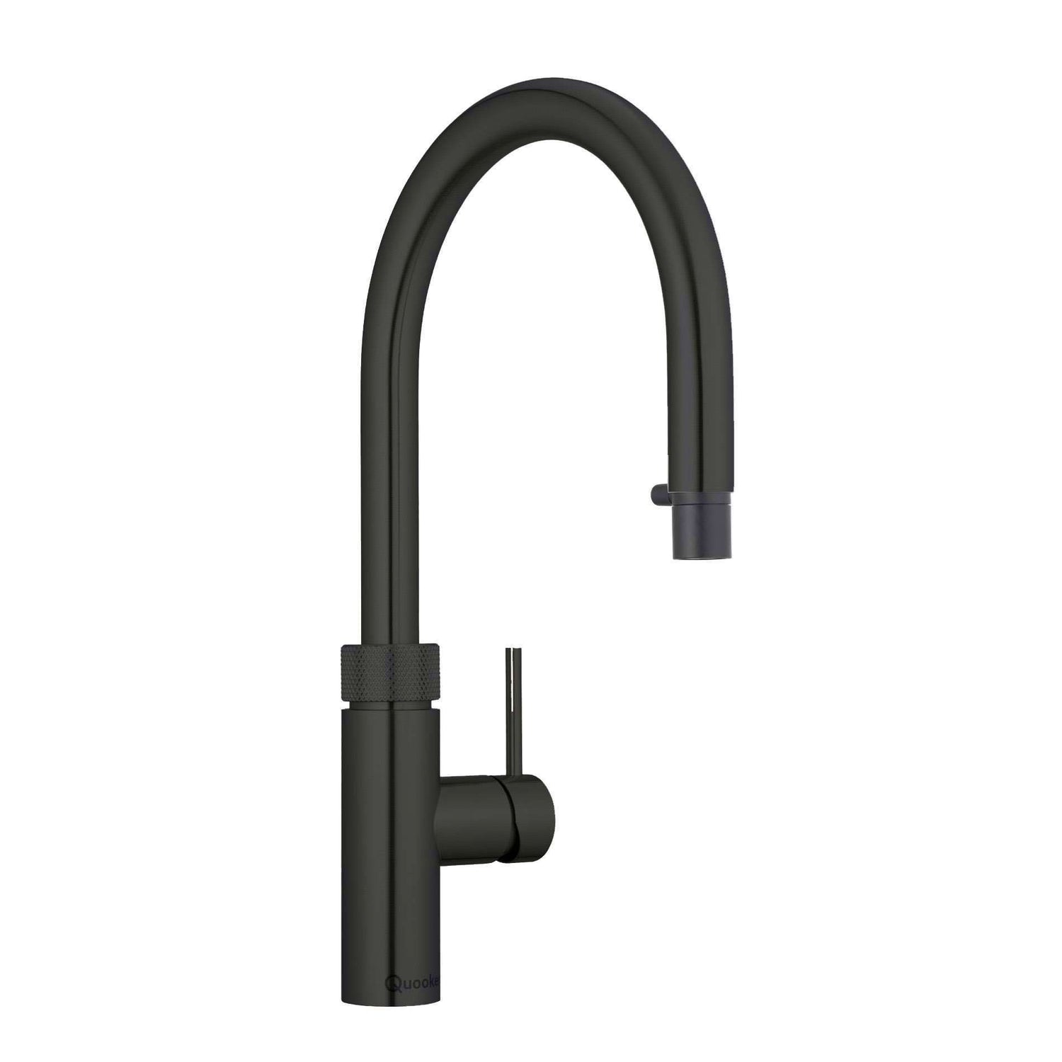Quooker FXRBLKCOMBI Flex Pull Out Hose Tap with Combi 2.2-EQ B tank Boiling Water Tank - Black