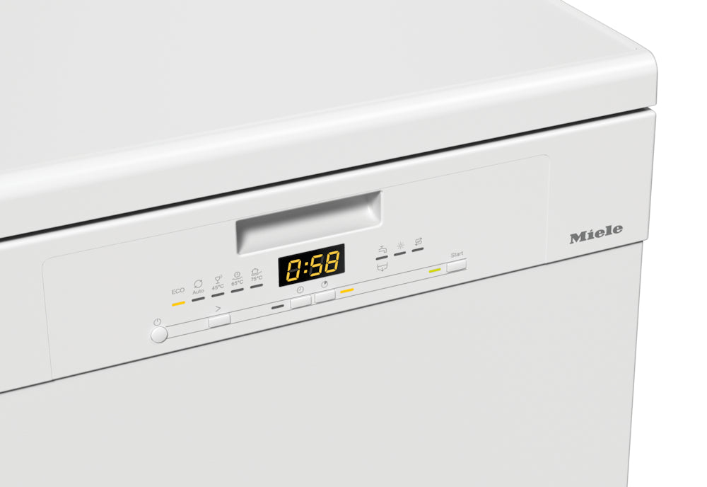 Miele G5611SC 60cm Wide White Freestanding Dishwasher