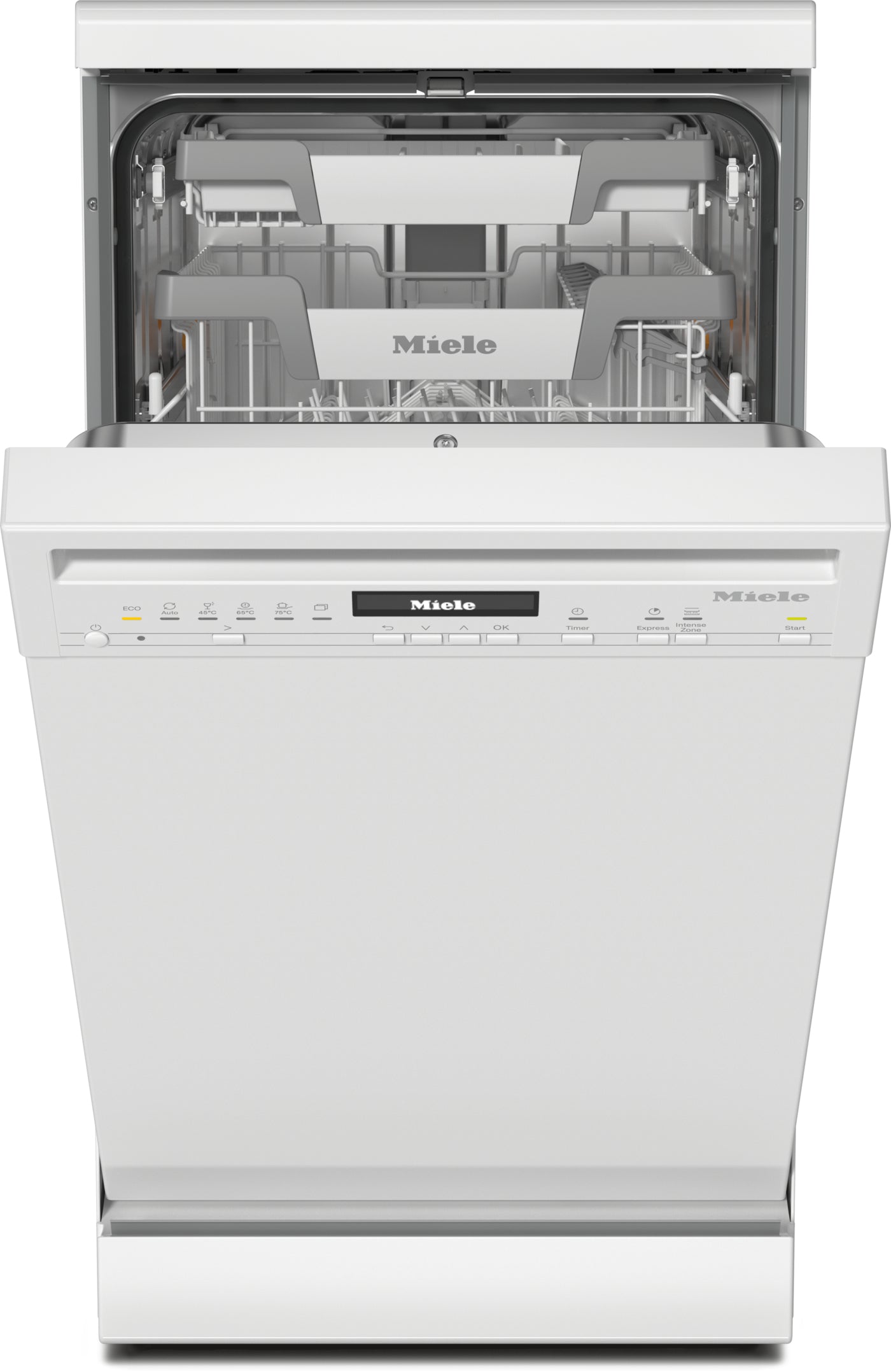 Miele G5740SC 45cm Wide White Freestanding Slimline Dishwasher