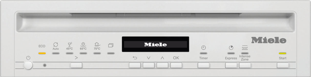 Miele G5740SC 45cm Wide White Freestanding Slimline Dishwasher